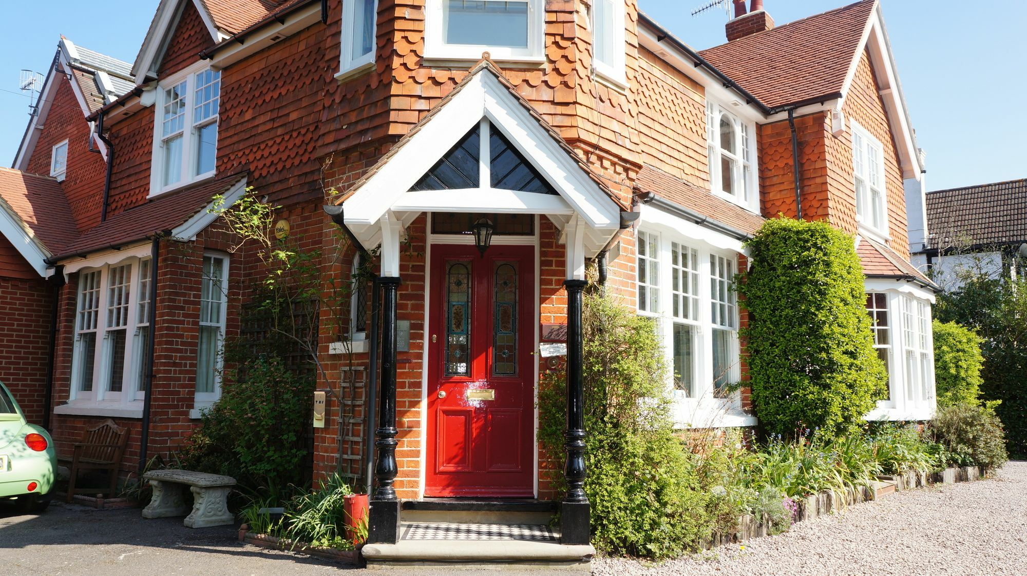 The Lawn Guest House Gatwick Horley Eksteriør billede